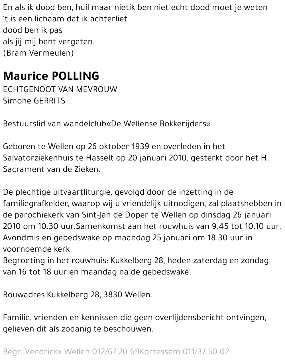 Maurice Polling
