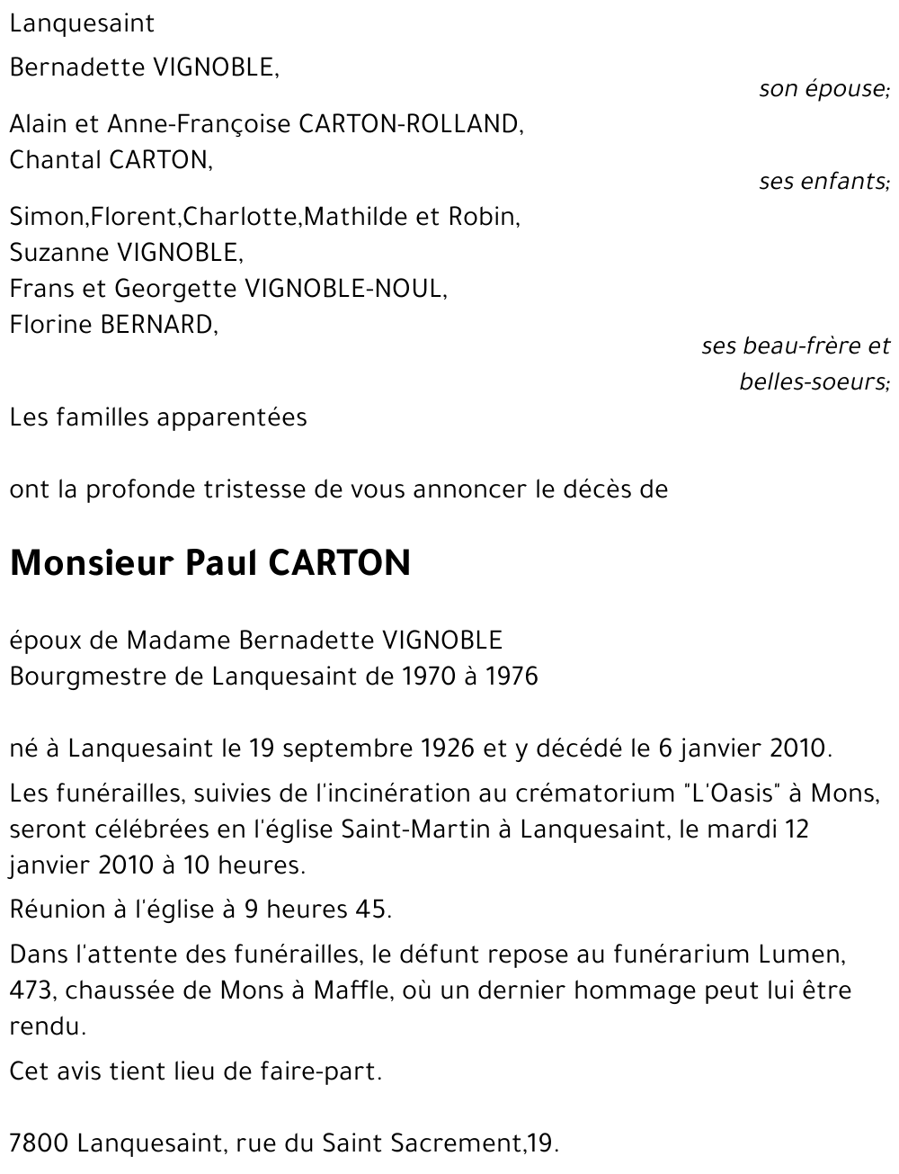 Paul Carton