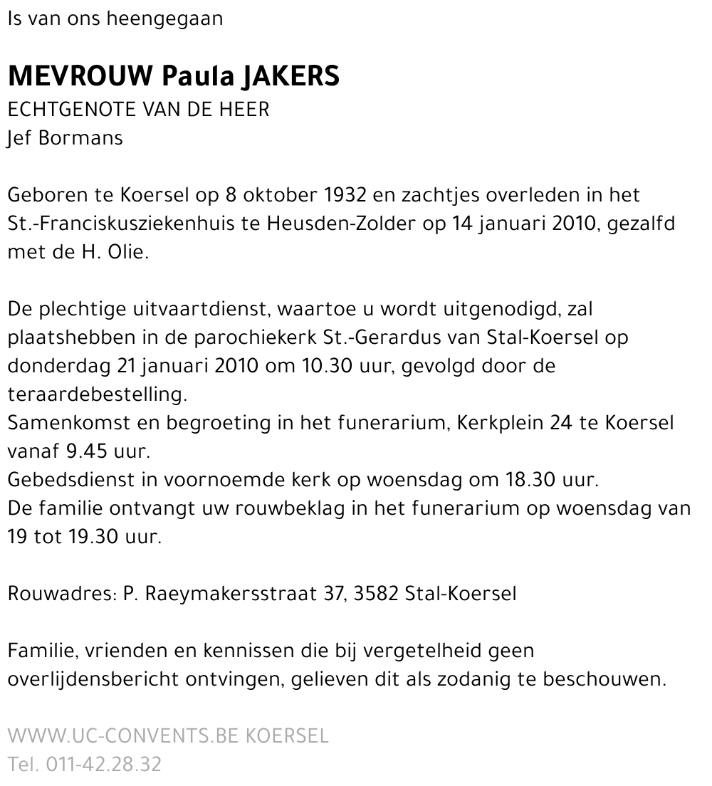 Paula Jakers