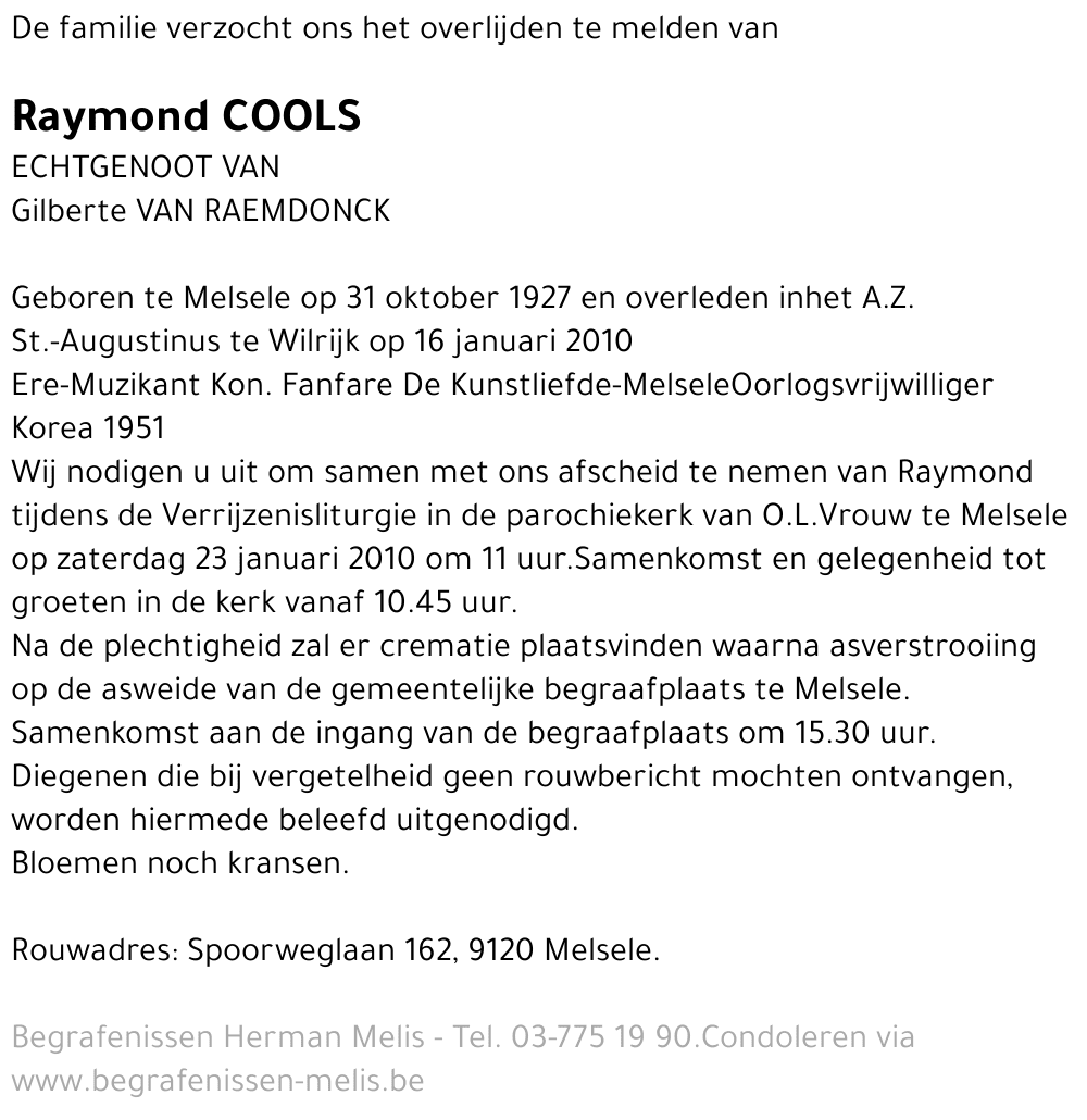 Raymond Melis