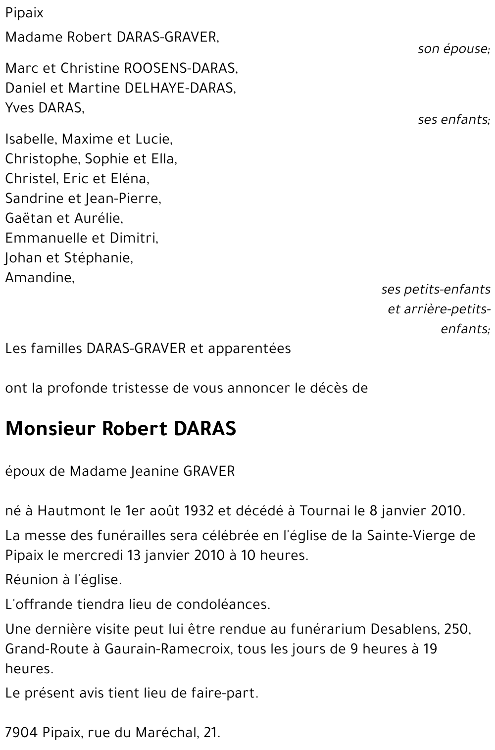 Robert DARAS
