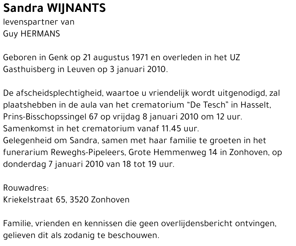 Sandra Wijnants