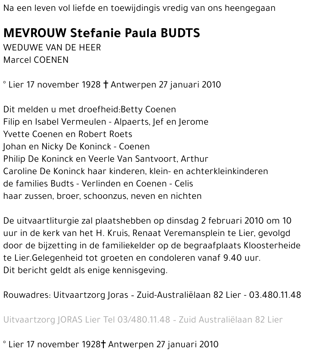 Stefanie Paula Budts