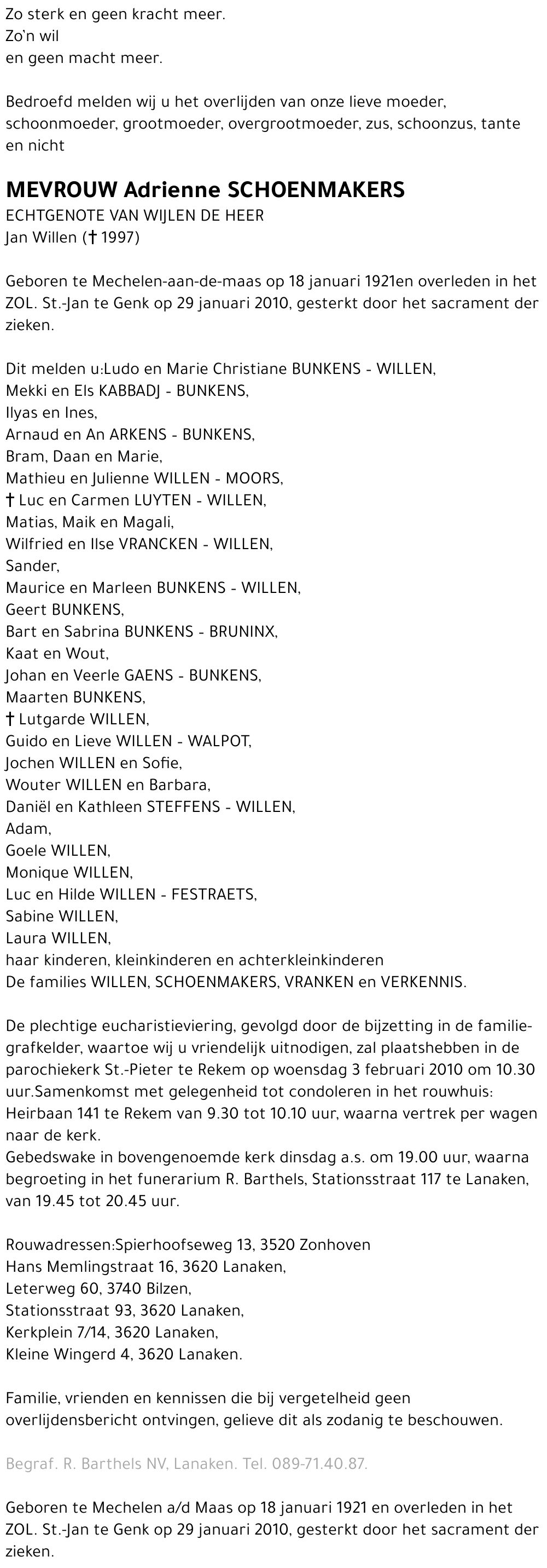 Adrienne Schoenmakers