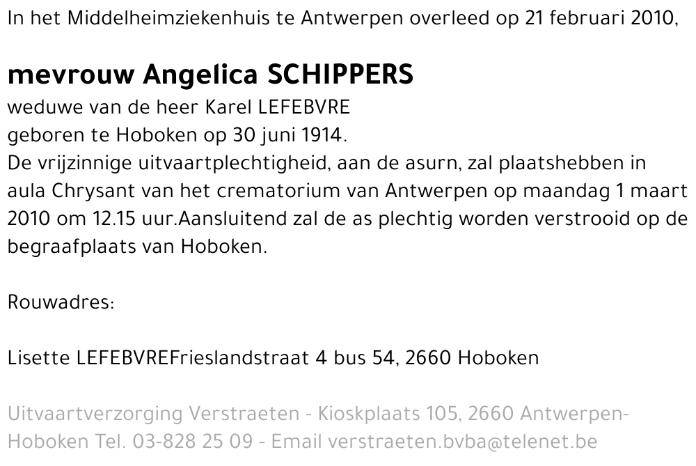 Angelica Schippers