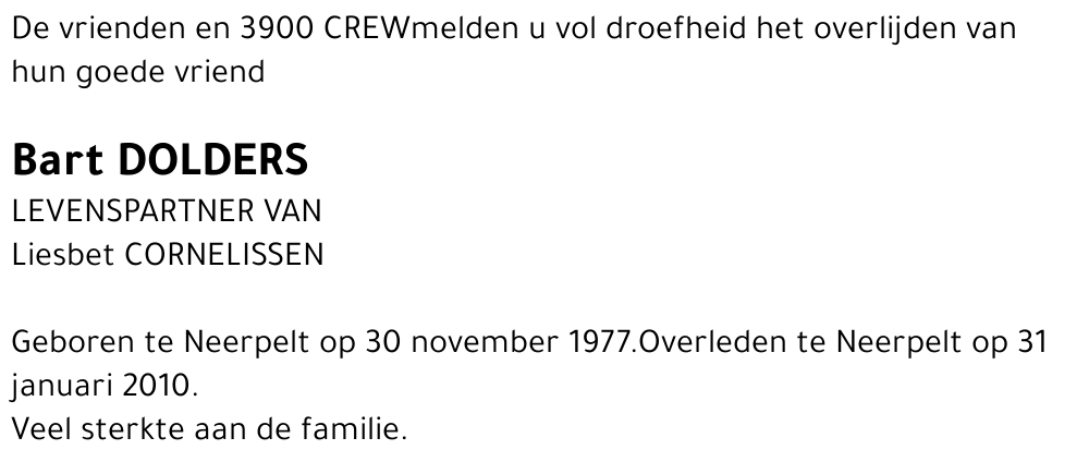 Bart Dolders