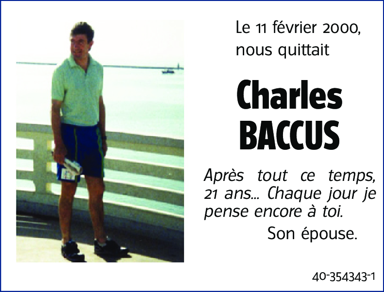 Charles BACCUS