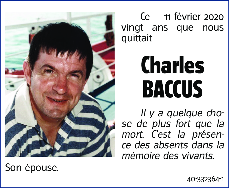 Charles BACCUS