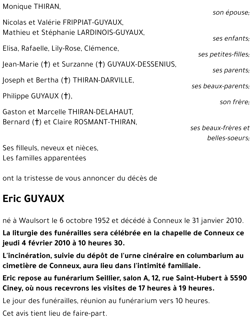 Eric GUYAUX