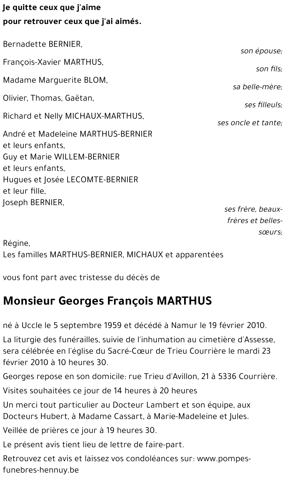 Georges François MARTHUS