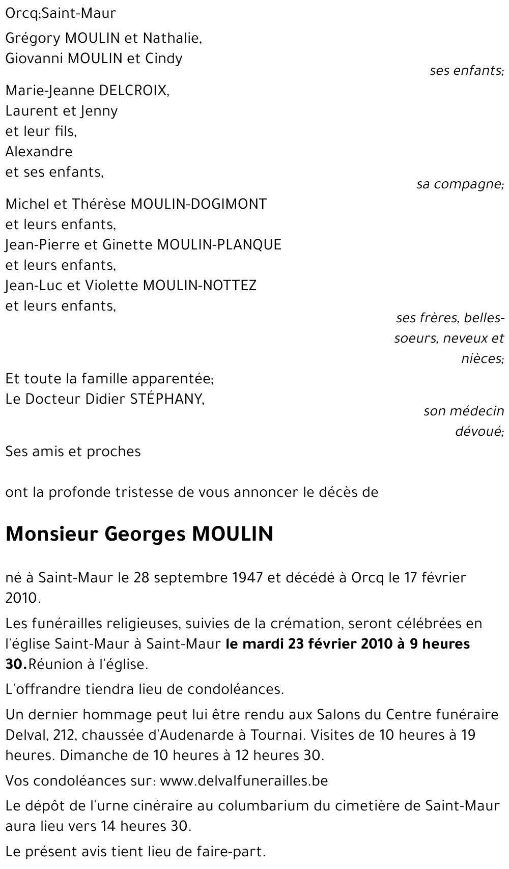 Georges MOULIN