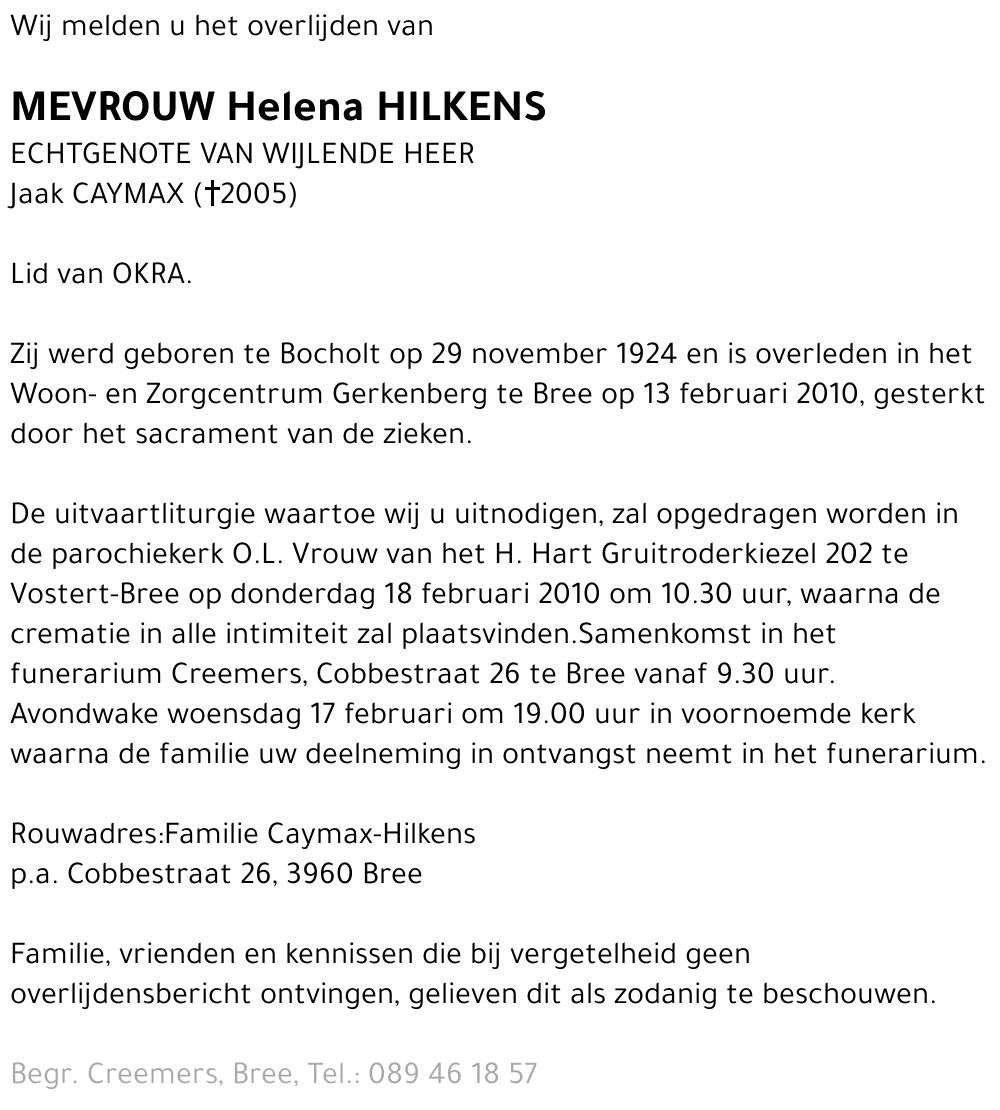 Helena Hilkens
