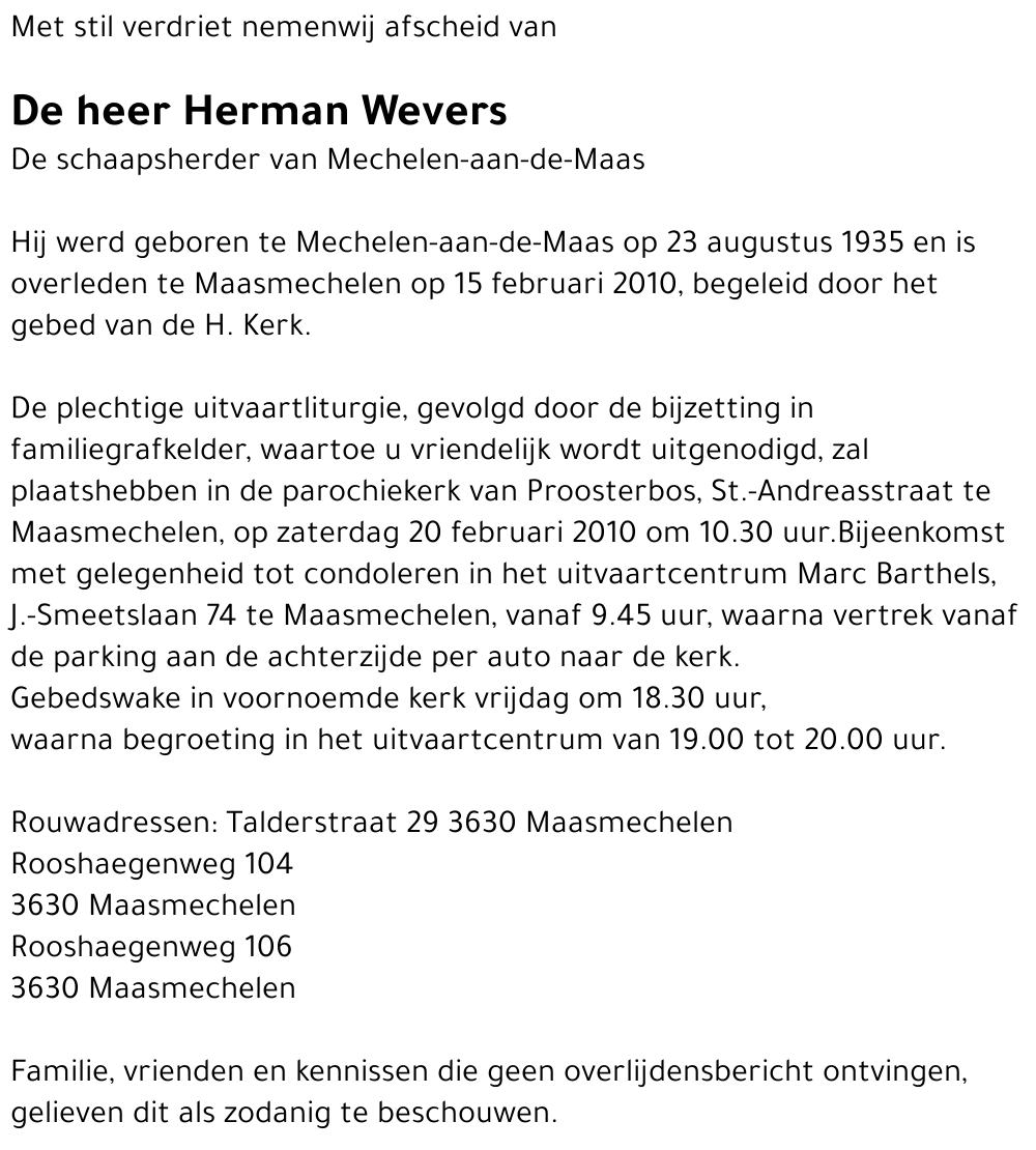 Herman Wevers