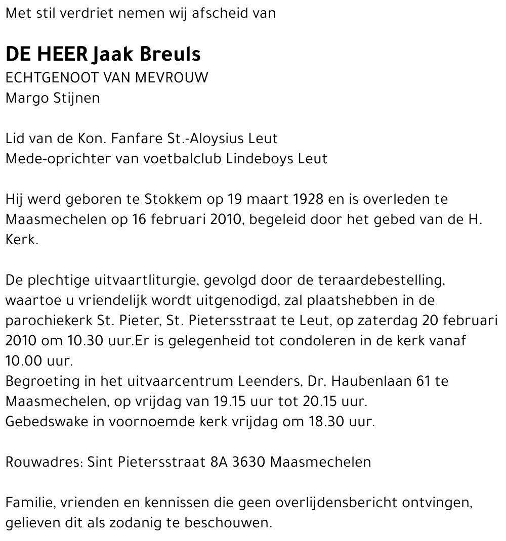 JAAK BREULS