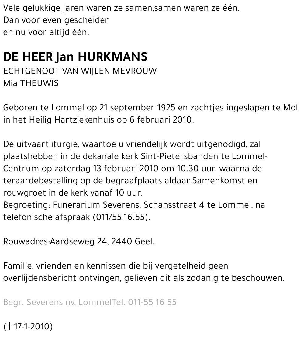 Jan Hurkmans