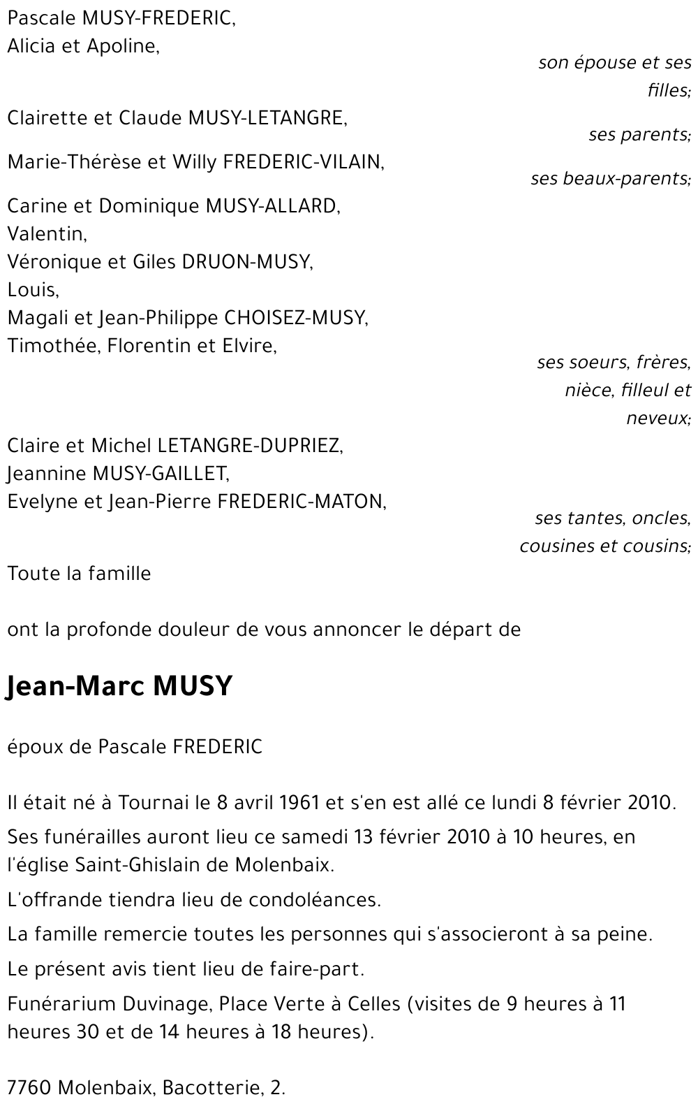 Jean-Marc MUSY