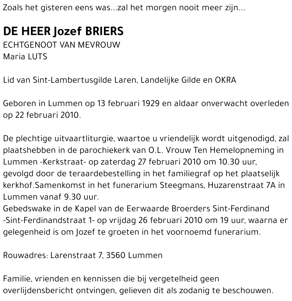 Jozef Briers