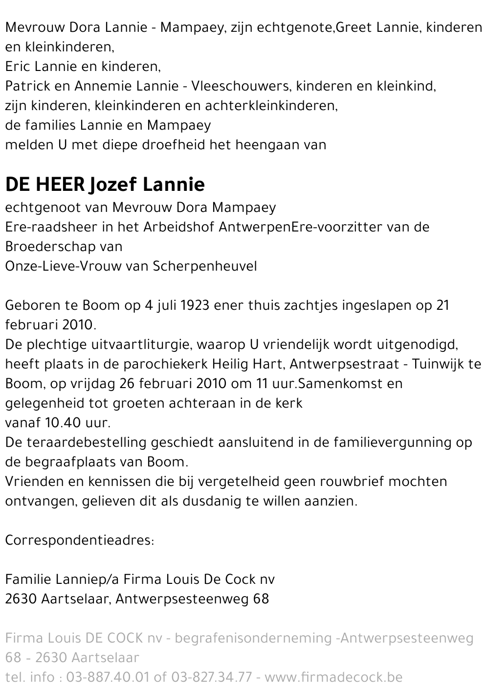 Jozef Lannie