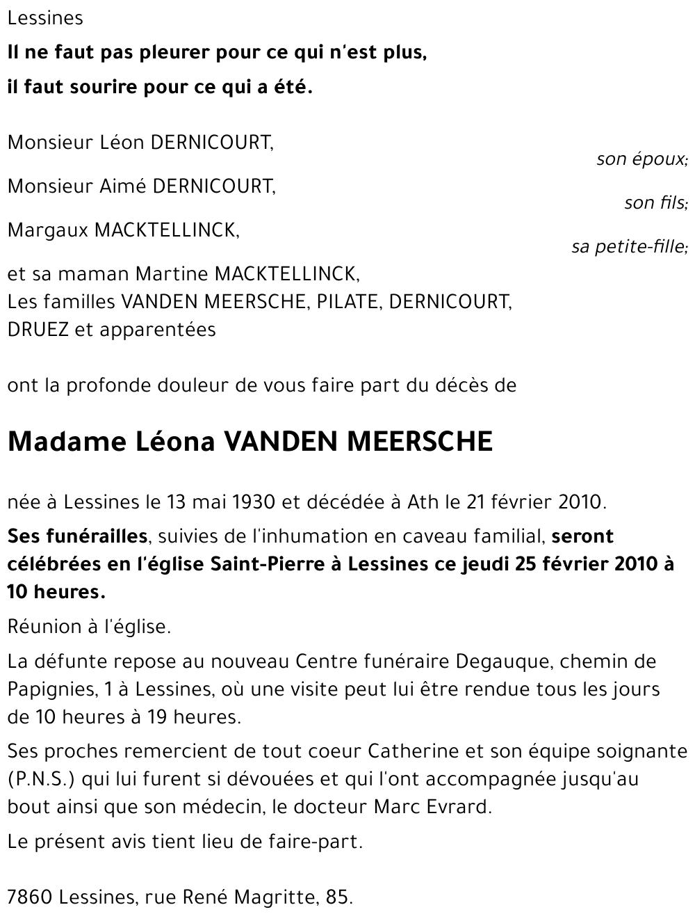 Léona Vanden Meersche