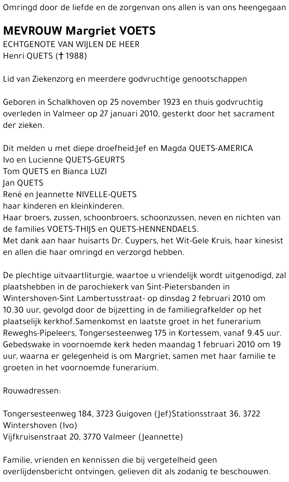 Margriet Voets