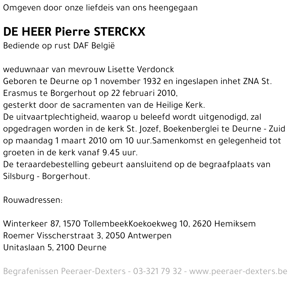 Pierre Sterckx