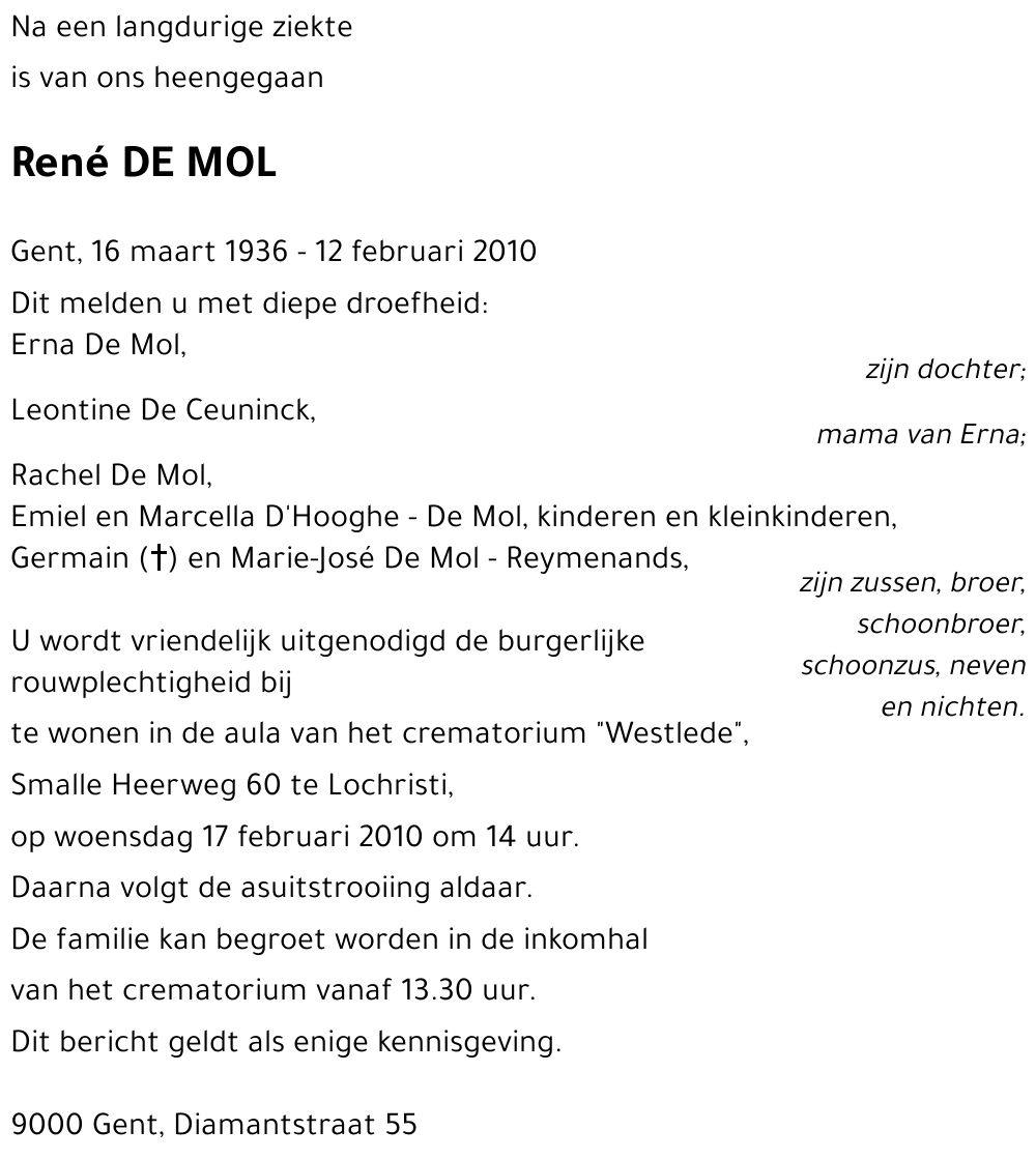 René DE MOL
