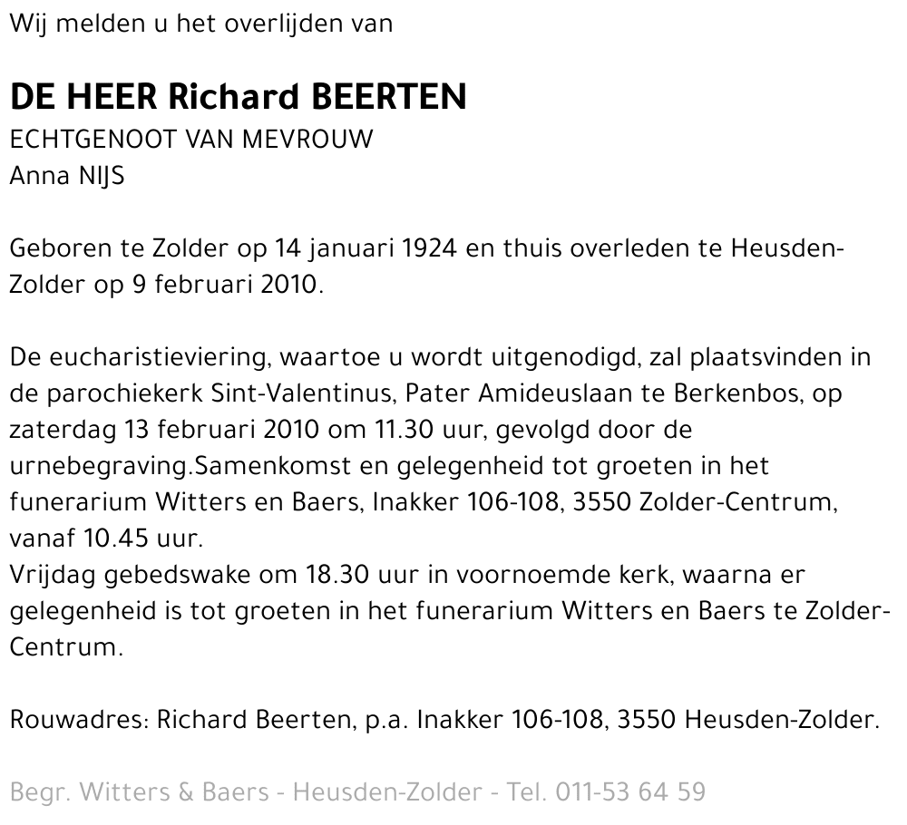 Richard Beerten