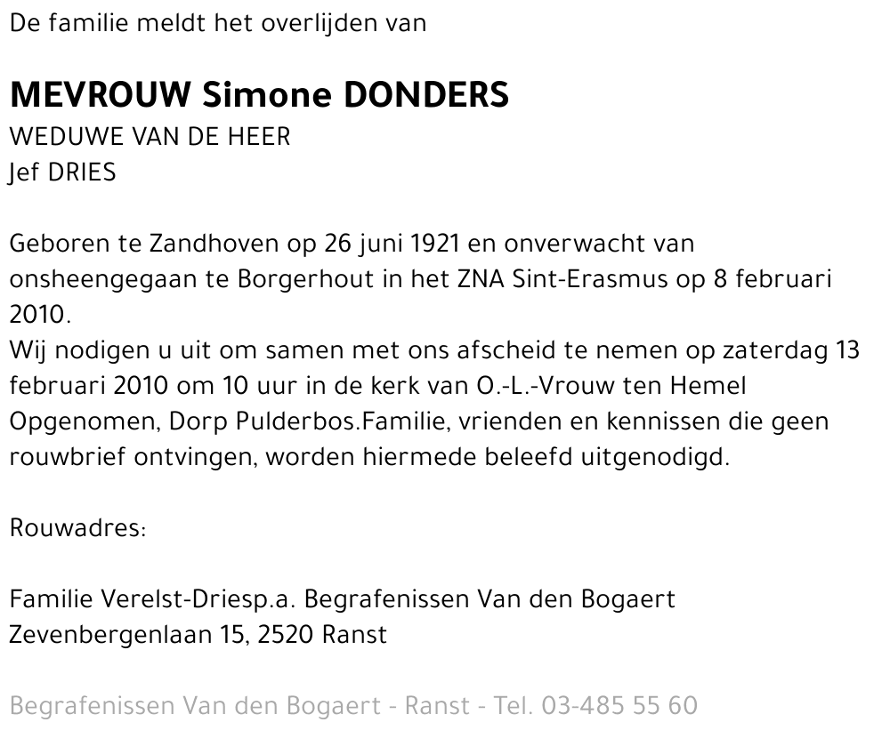 Simone Donders