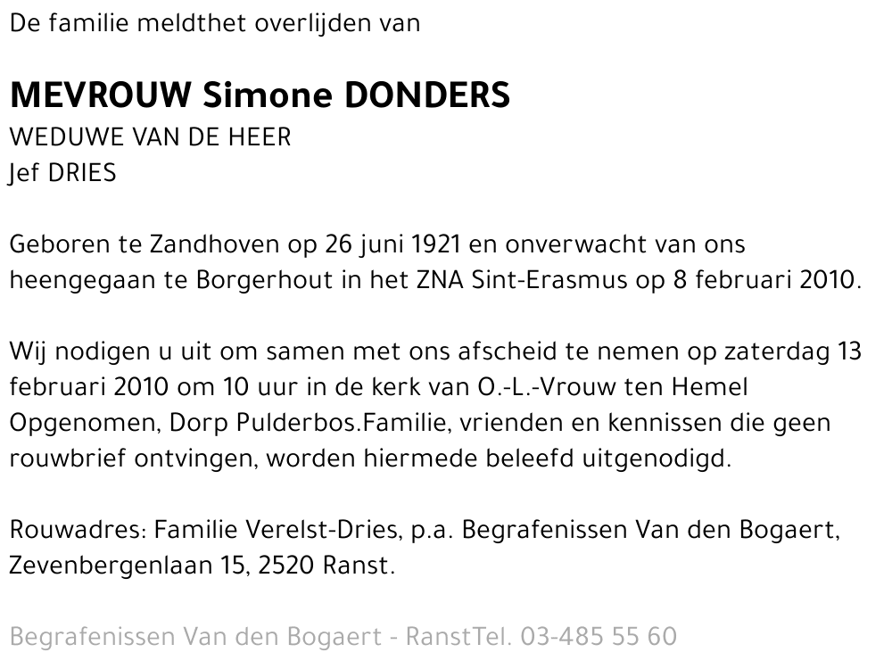 Simone Donders