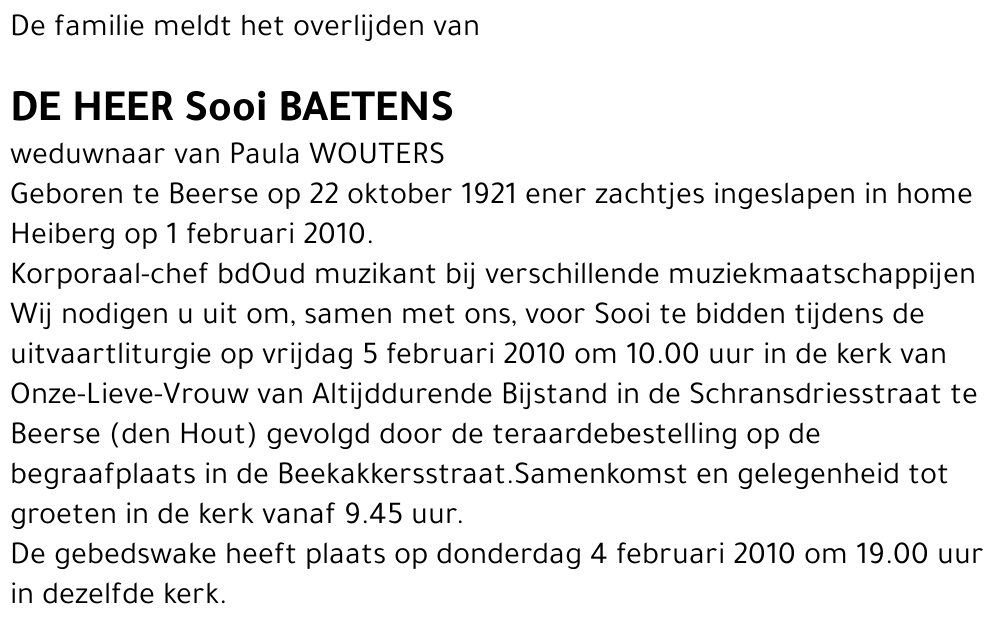 Sooi Baetens