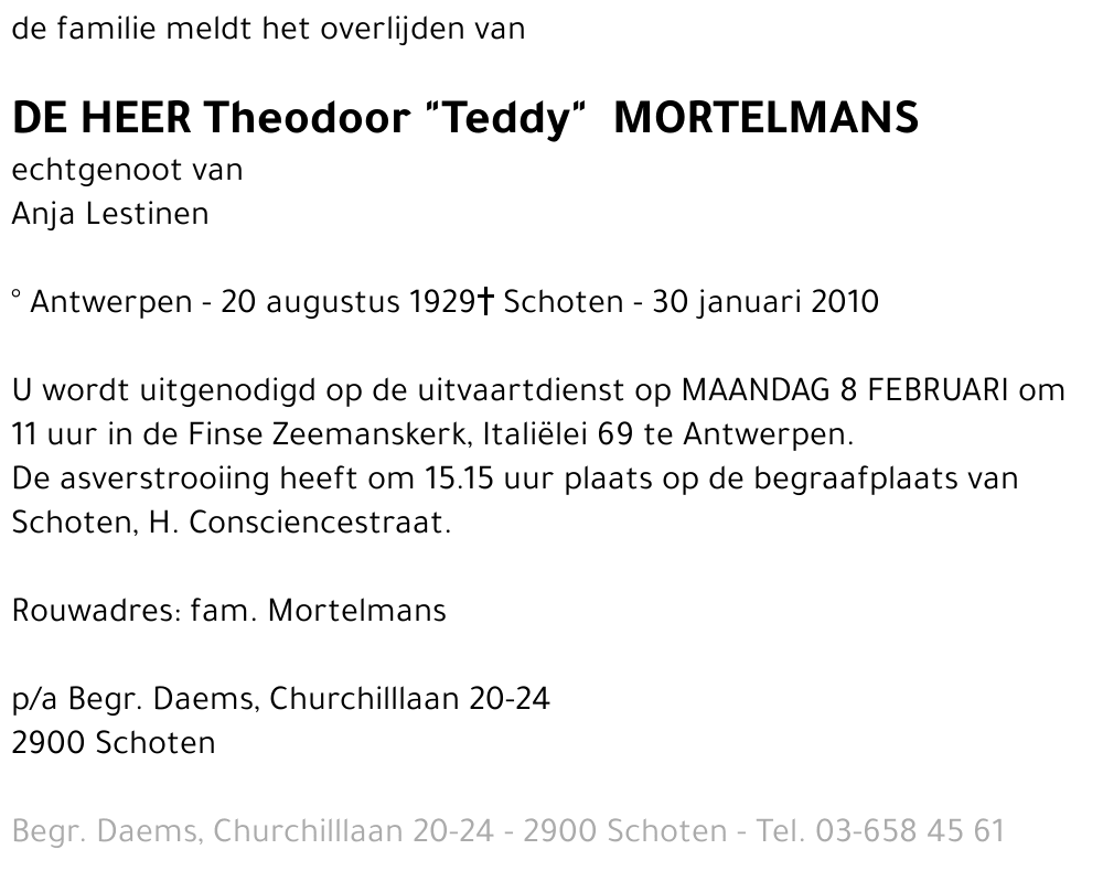 Theodoor Mortelmans