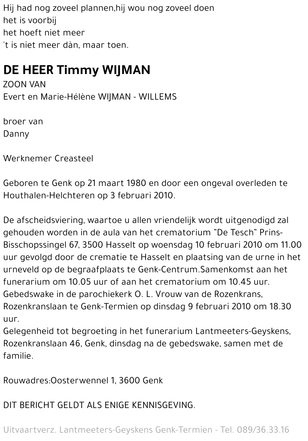 Timmy WIJMAN