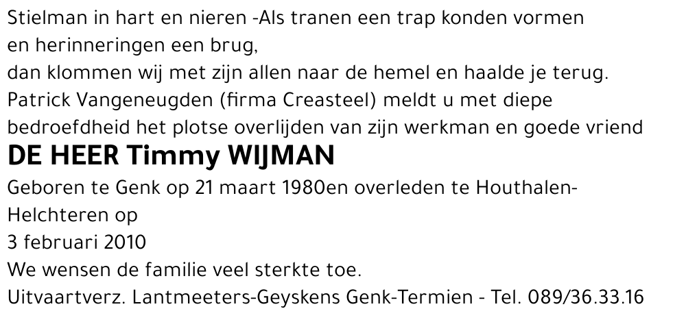 Timmy WIJMAN
