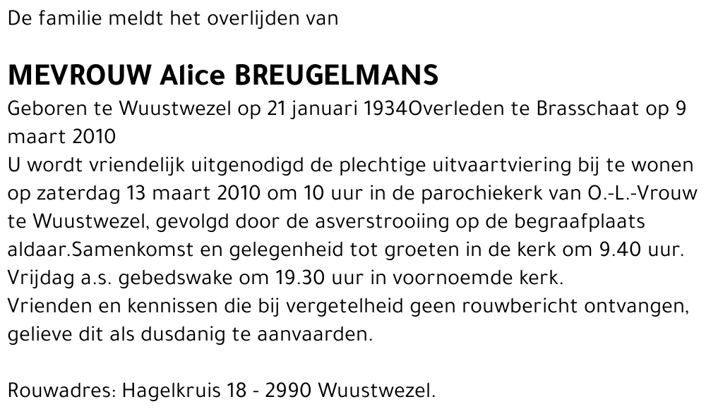 Alice Breugelmans