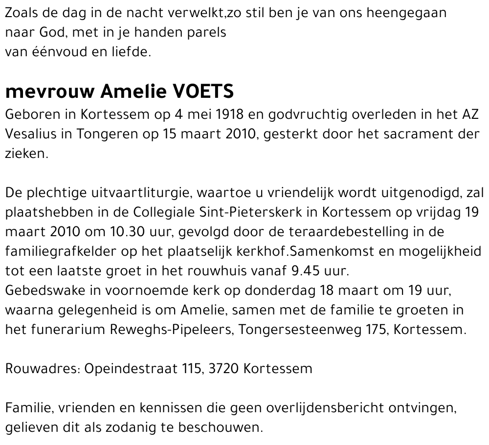 Amelie Voets
