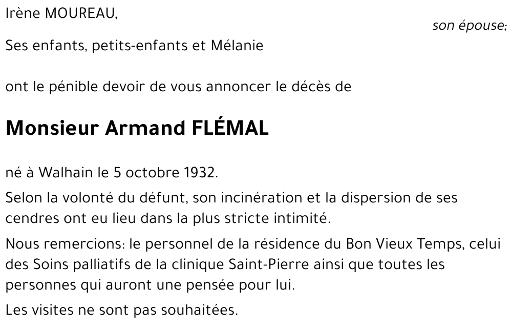 Armand FLEMAL