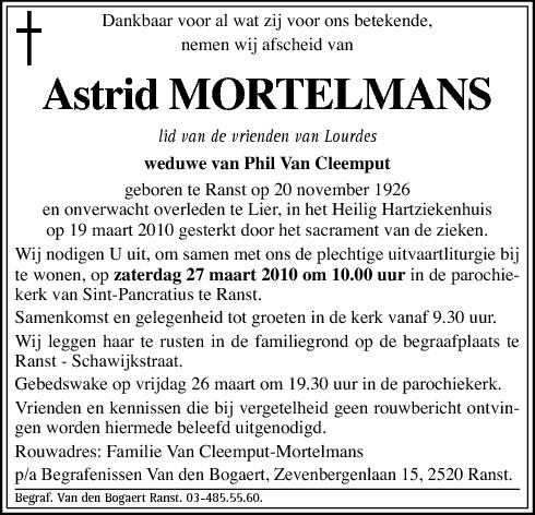 Astrid Mortelmans