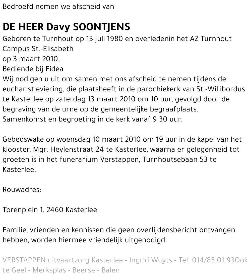 Davy Soontjens