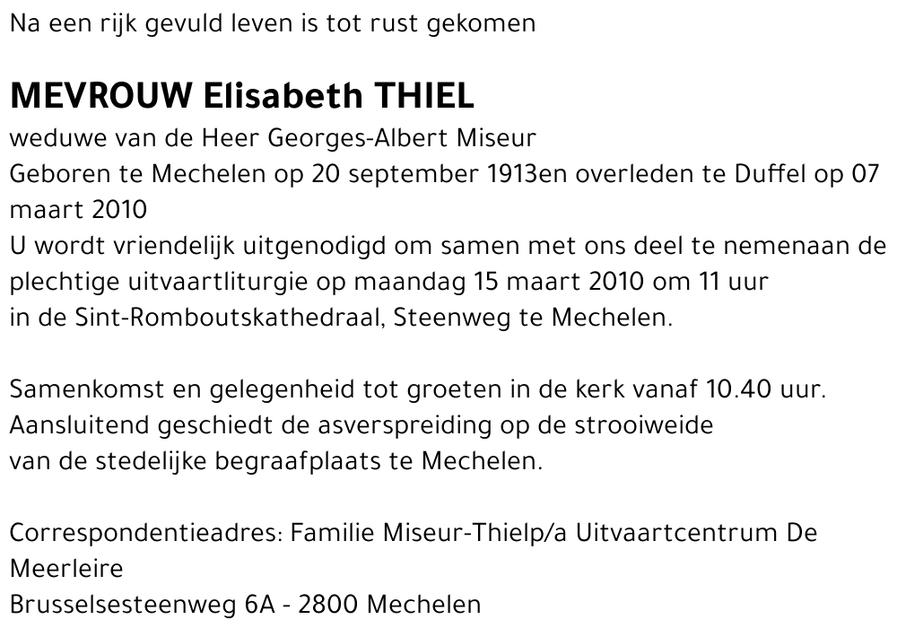 Elisabeth Thiel