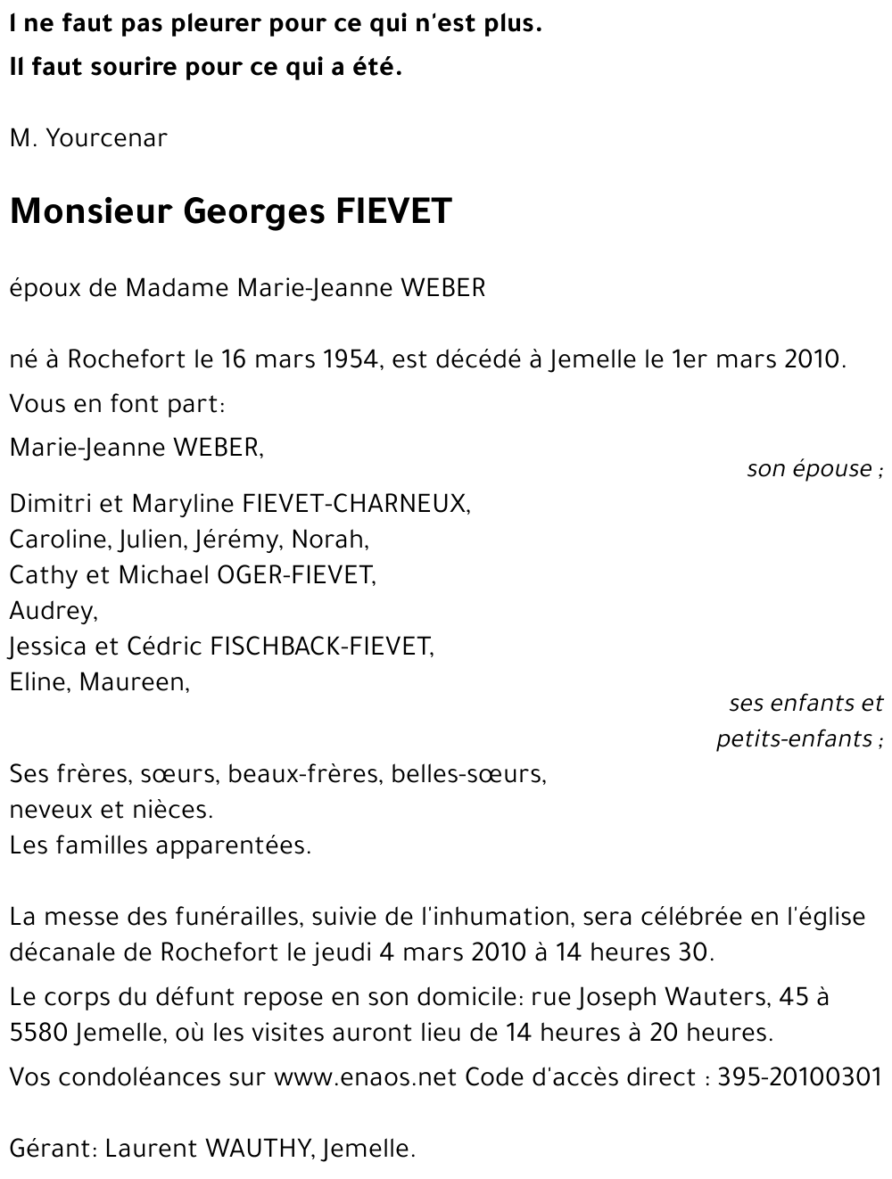 Georges FIEVET