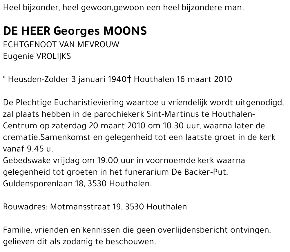Georges MOONS