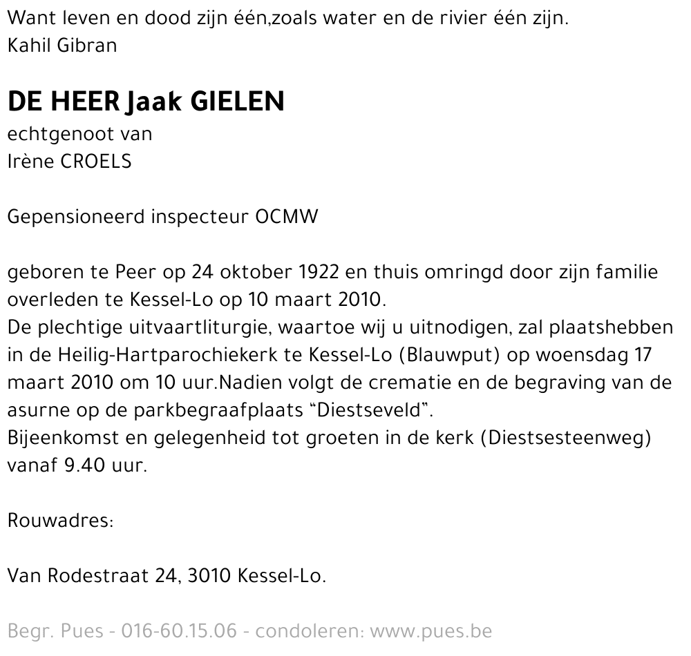 Jaak Gielen