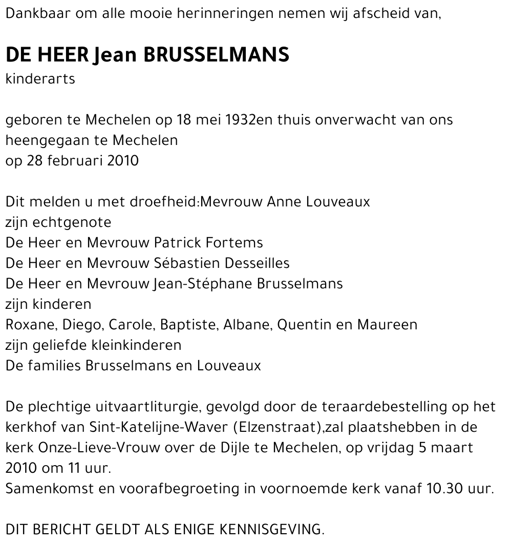 Jean Brusselmans