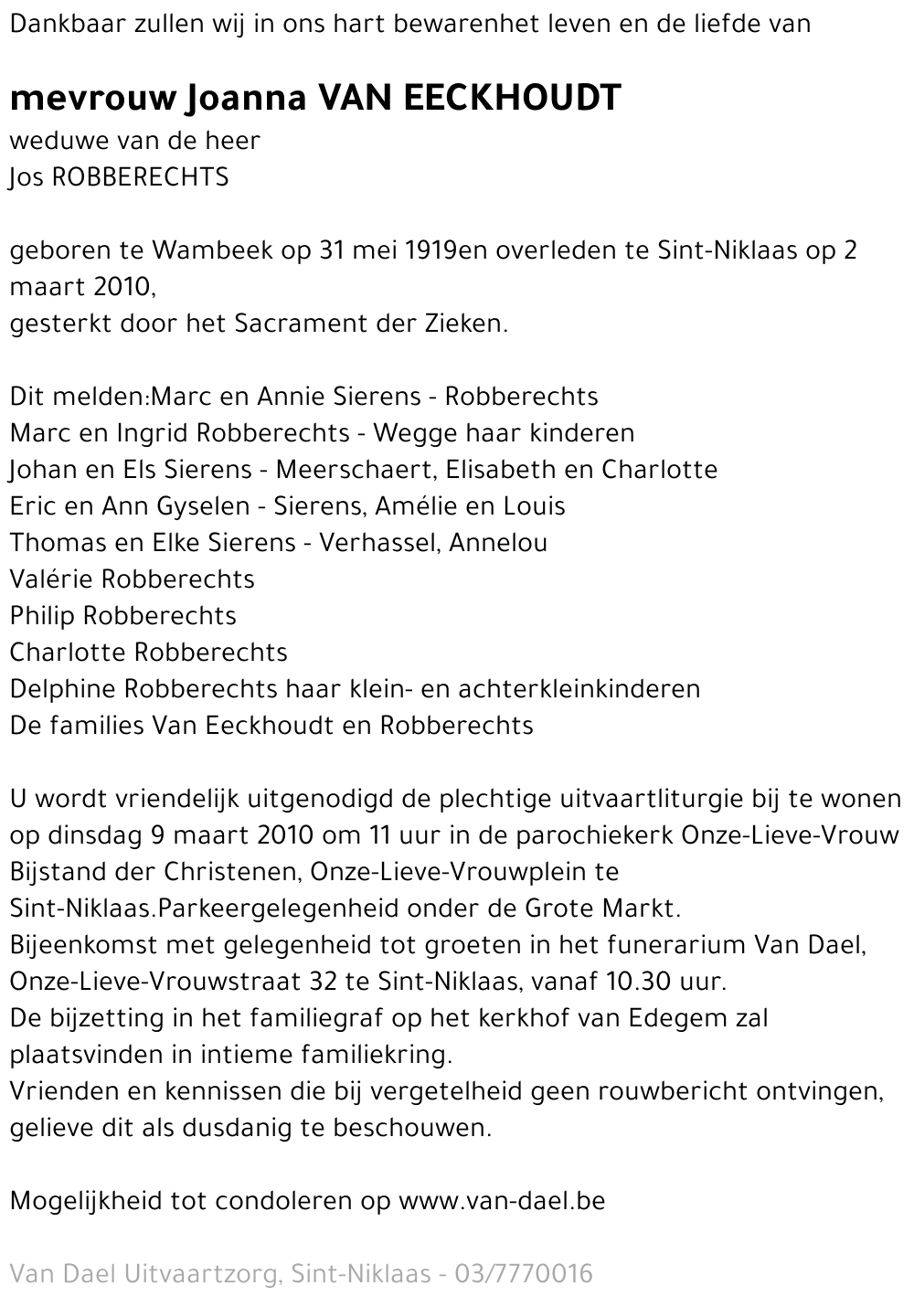 Joanna Van Eeckhoudt