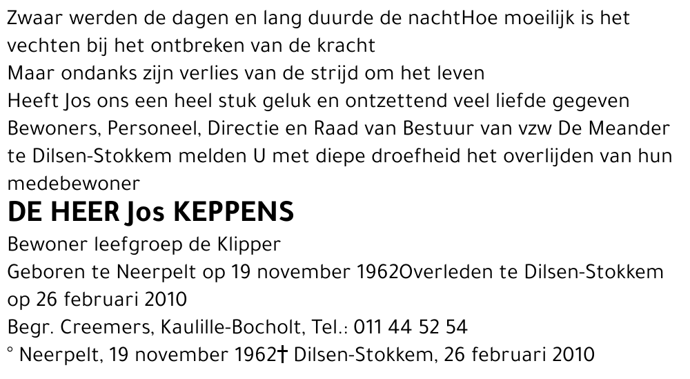 Jos Keppens
