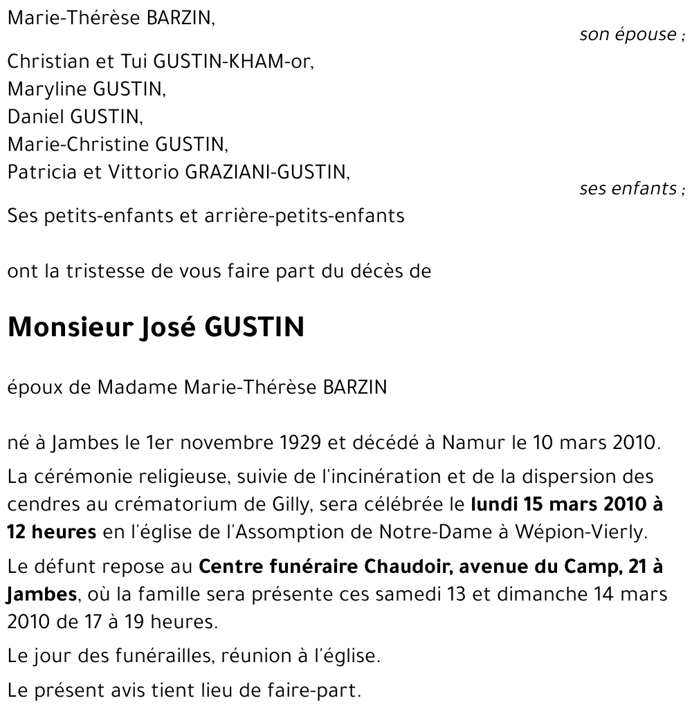 José GUSTIN