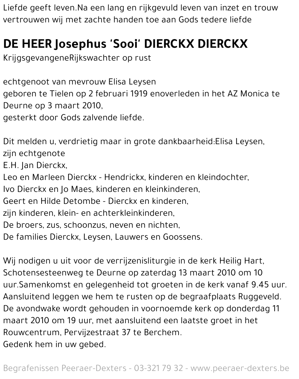 Josephus Dierckx