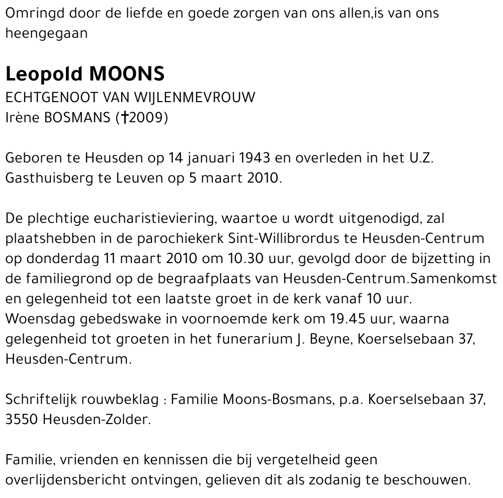 Leopold Moons