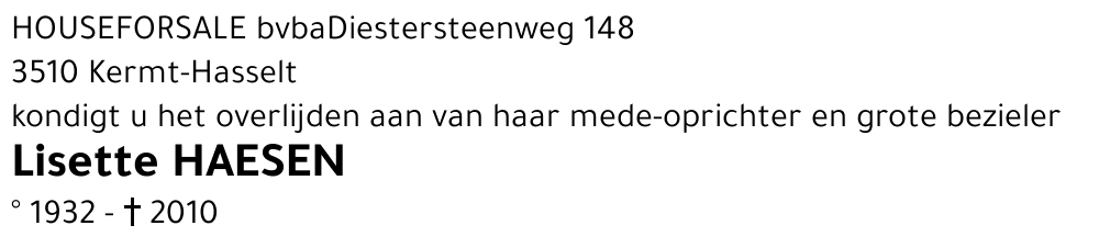 Lisette Haesen