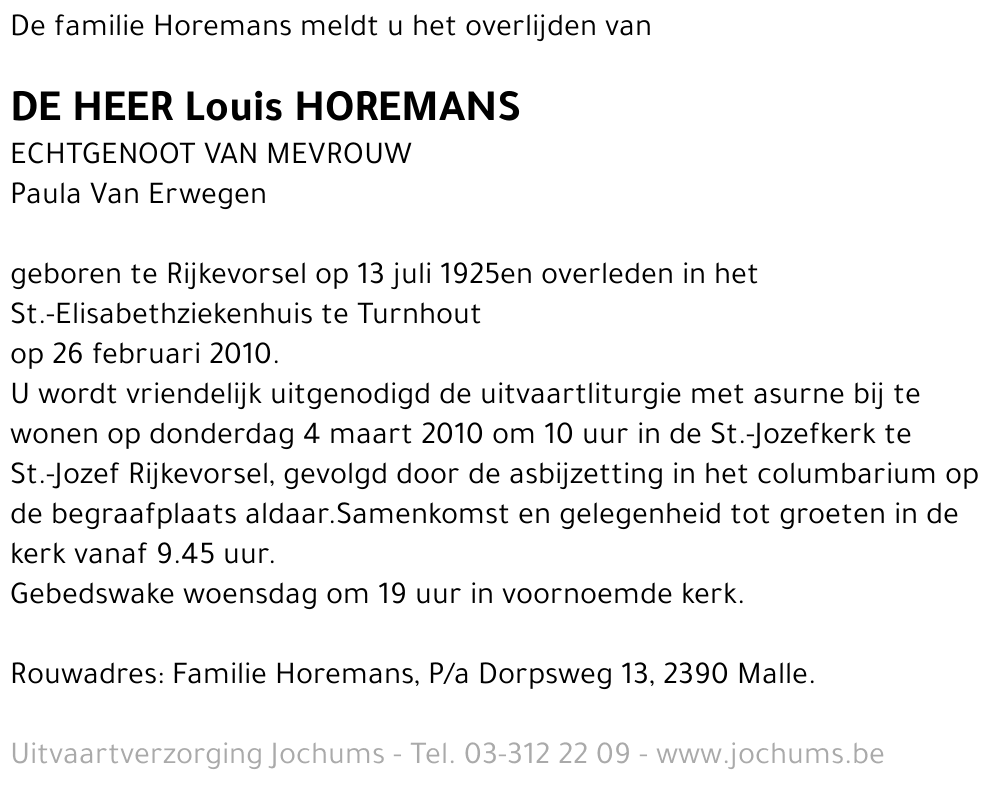 Louis Horemans